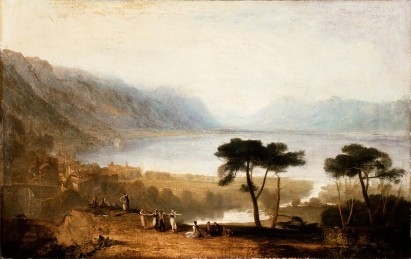 Lake of Geneva from Montreux - J. M. W. Turner