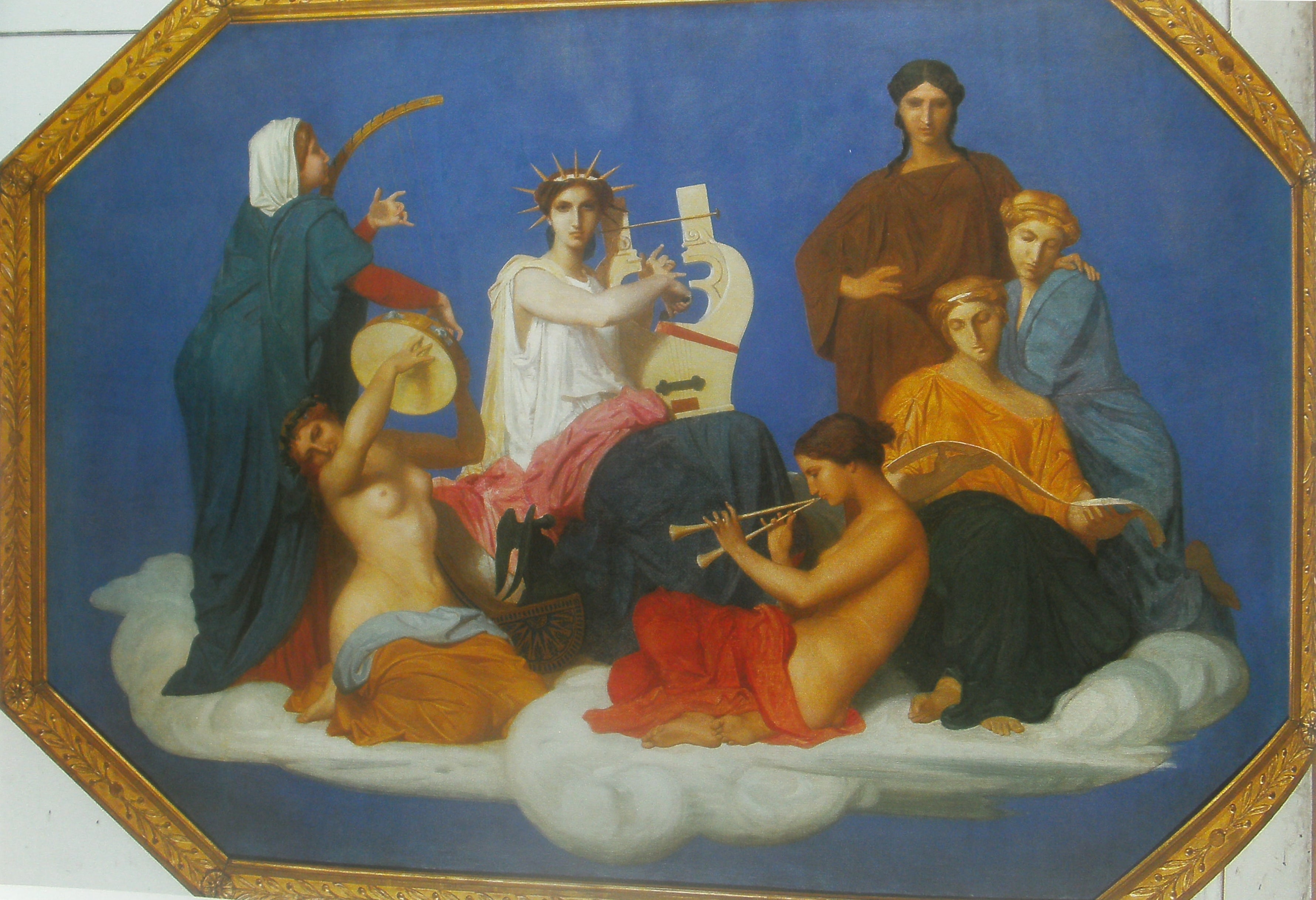 The Music - Bouguereau