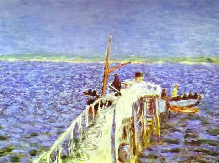 The Landing Stage - Pierre Bonnard