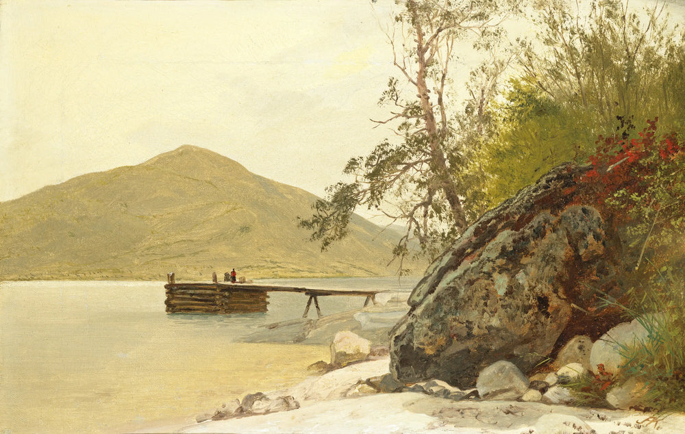 Débarquement à Sabbath Day Point - John Frederick Kensett - Alpha Reproduction