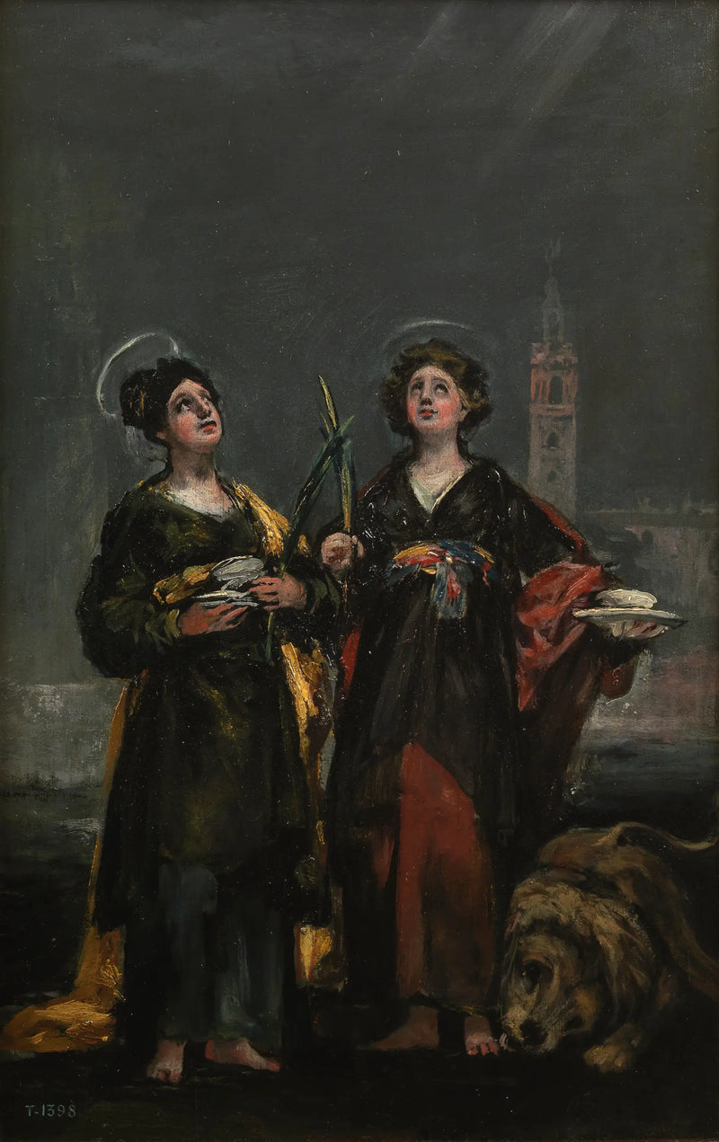 Saint Justa and Saint Rufina - Francisco de Goya
