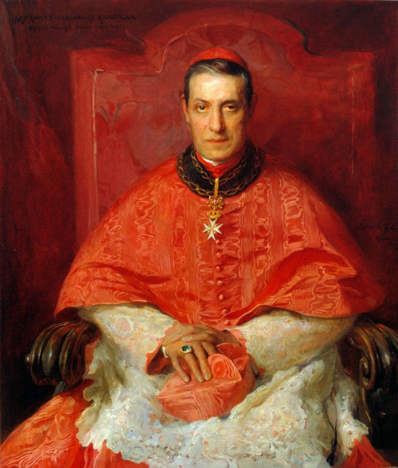 Cardinal Mariano Rampolla - Philip de László