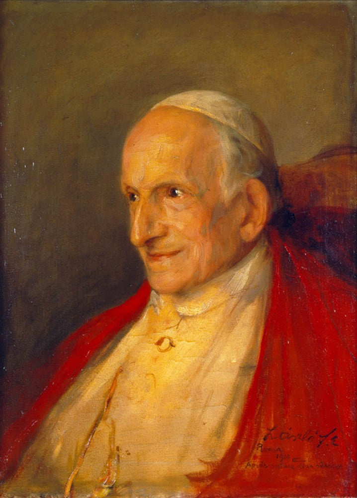 Portrait of Leo XIII - Philip de László