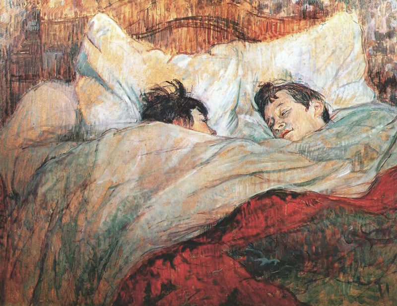 The Bed - Henri de Toulouse-Lautrec