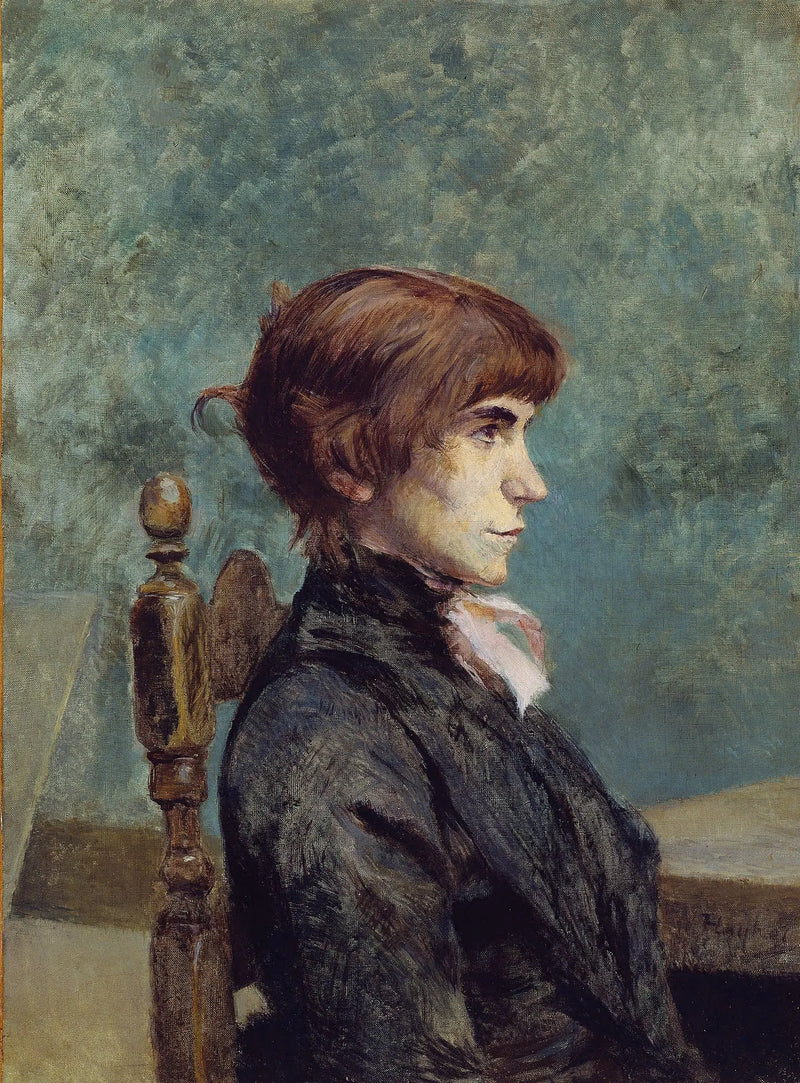 Portrait of Jeanne Wenz - Henri de Toulouse-Lautrec