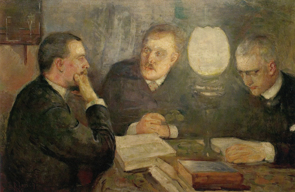 Reproduction du tableau « Loi - Edvard Munch » par Alpha Reproduction en peinture à l’huile