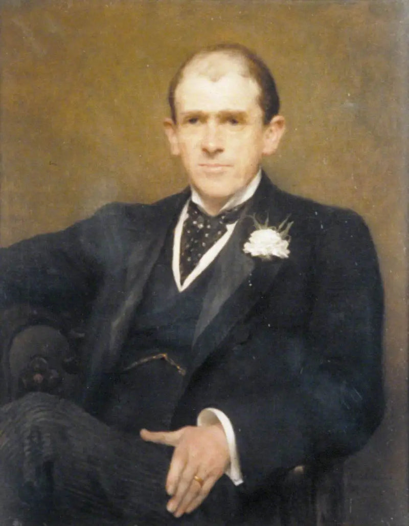 William Whitaker Thompson (1857–1920), President of the London County Council - Lawrence Alma-Tadema