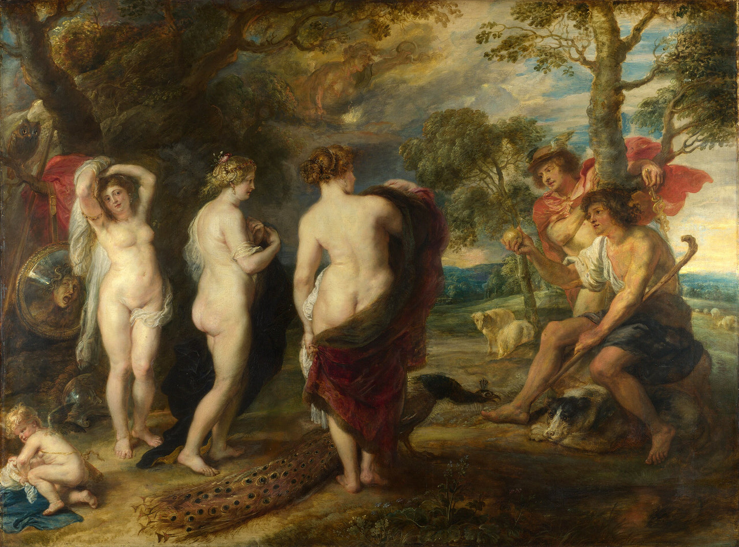 The Judgment of Paris – Peter Paul Rubens (circa 1636)
