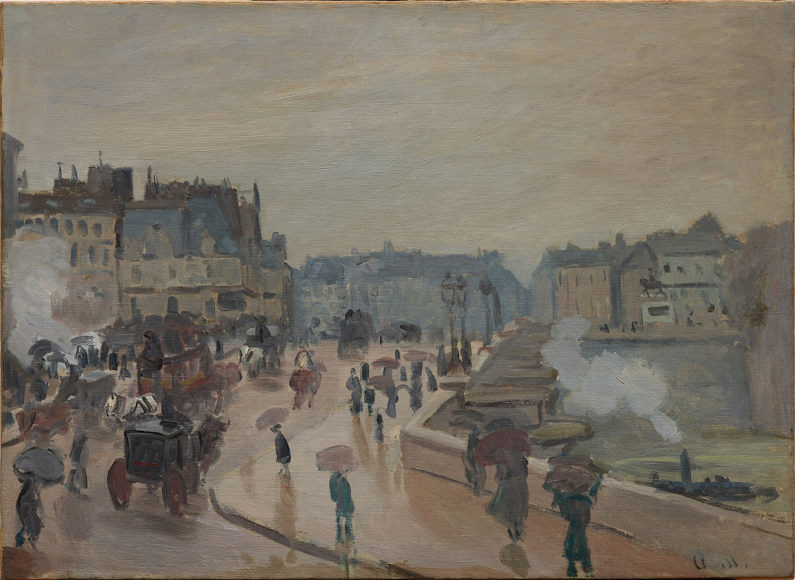 The Pont Neuf - Claude Monet