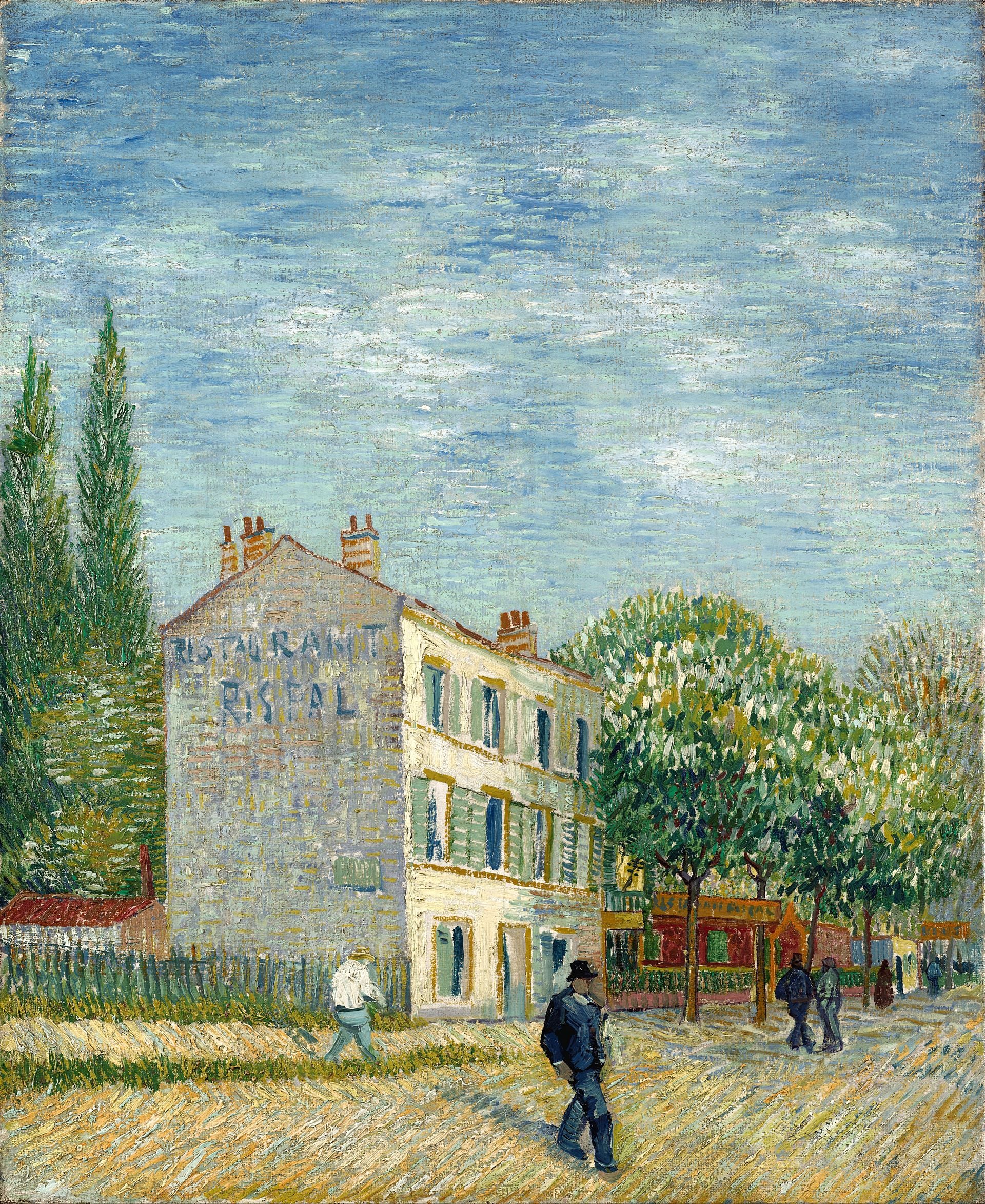 The Rispal Restaurant in Asnières - Vincent van Gogh