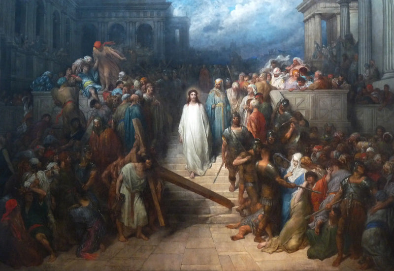 The Christ quittant the prétoire - Gustave Doré
