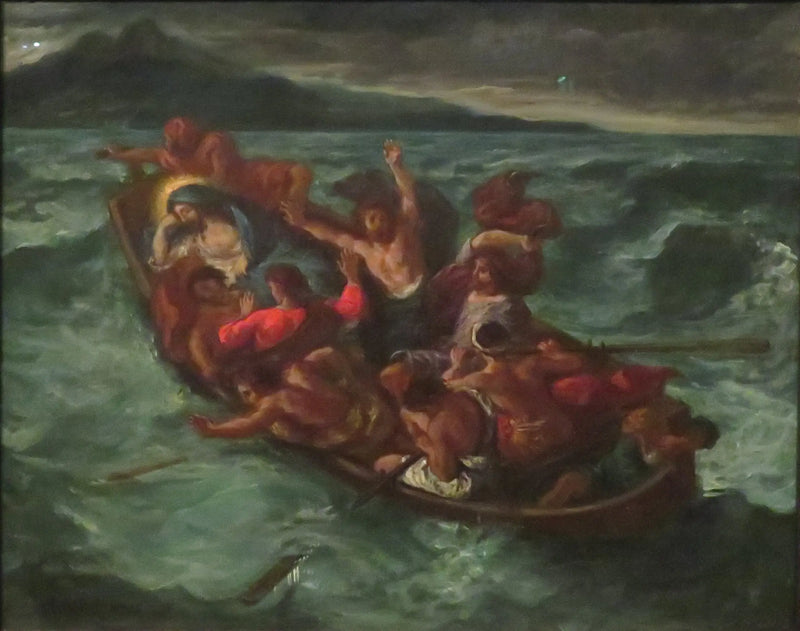 The Sleeping Christ during the Storm - Eugène Delacroix