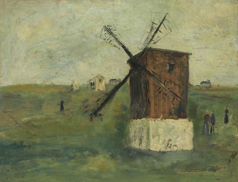 Le Moulin à l'île d'Ouessant (1912) - Maurice Utrillo