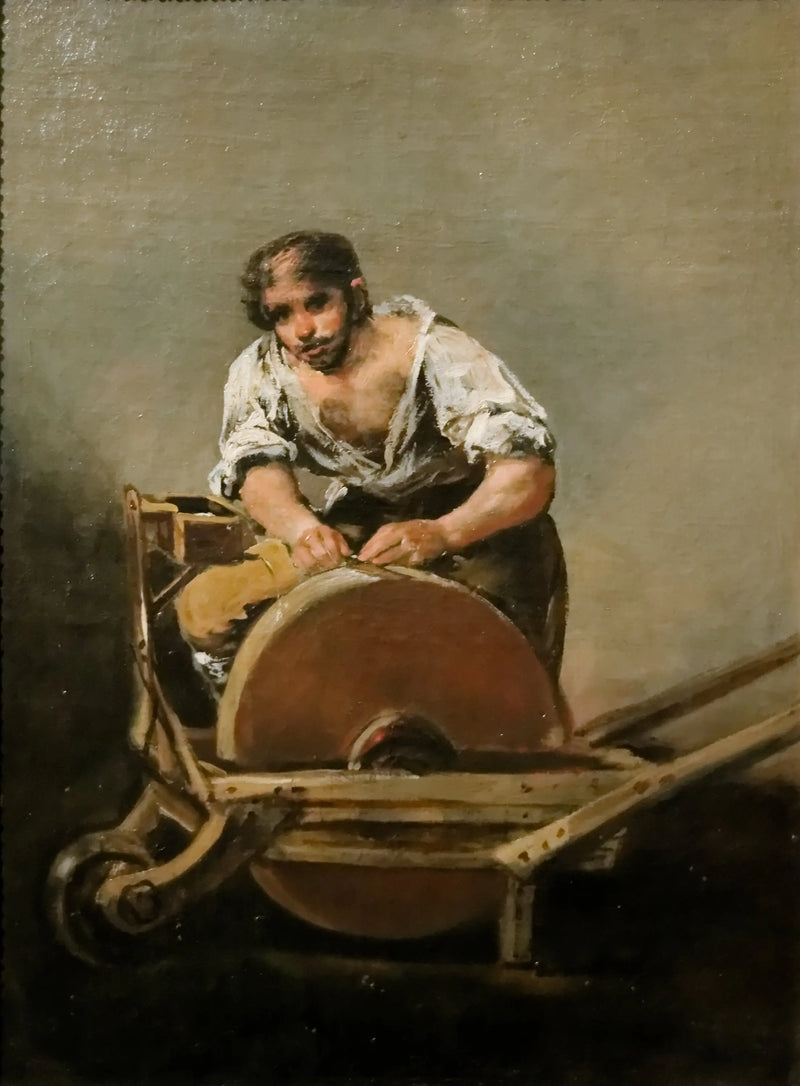 The Knife Grinder - Francisco de Goya