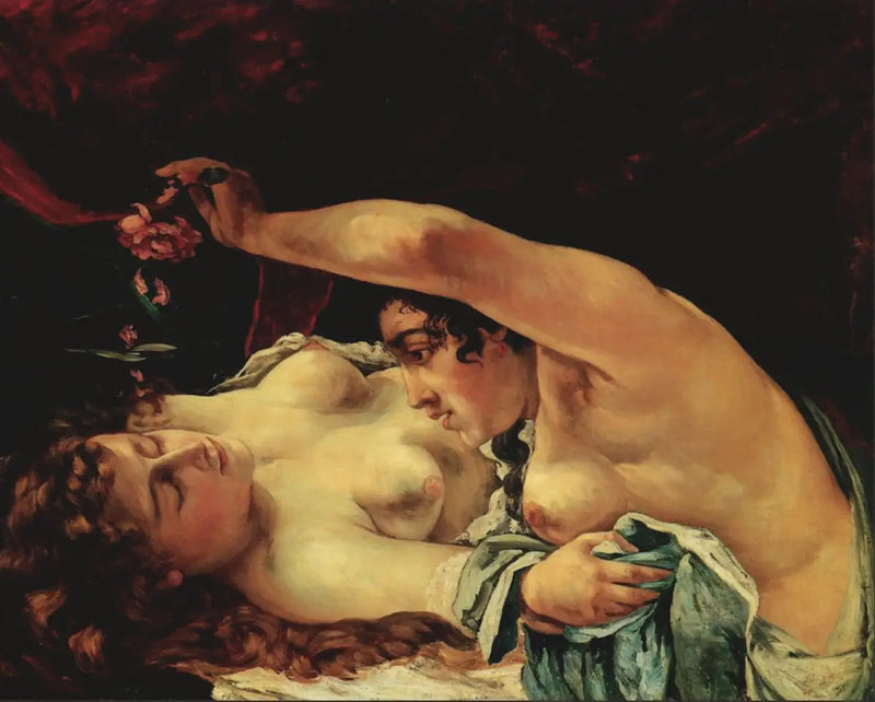 The Awakening - Gustave Courbet