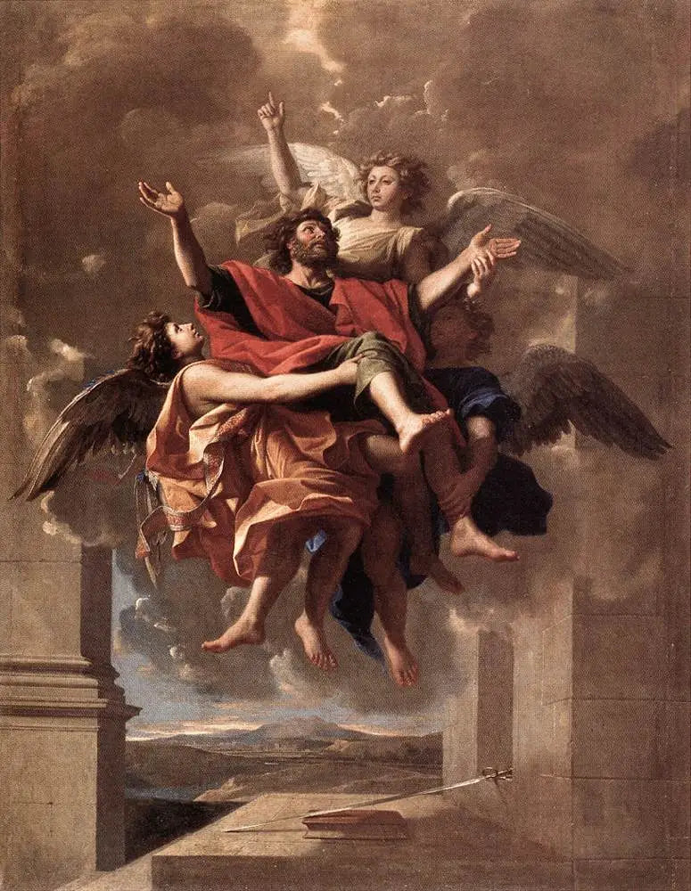 Le Ravissement de saint Paul - Nicolas Poussin - Alpha Reproduction