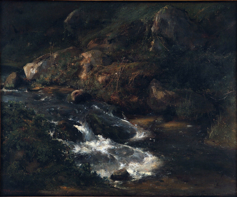 Le Torrent - Théodore Rousseau