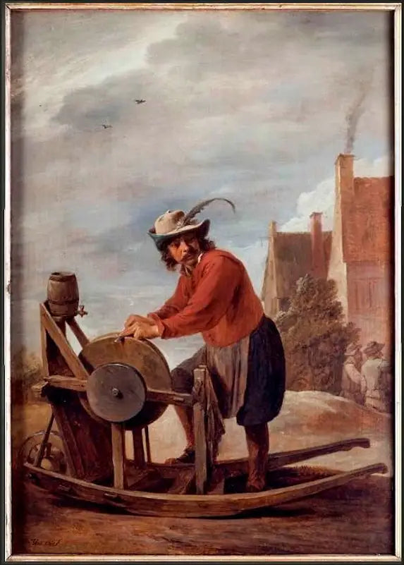 The Sharpener - David Teniers the Younger