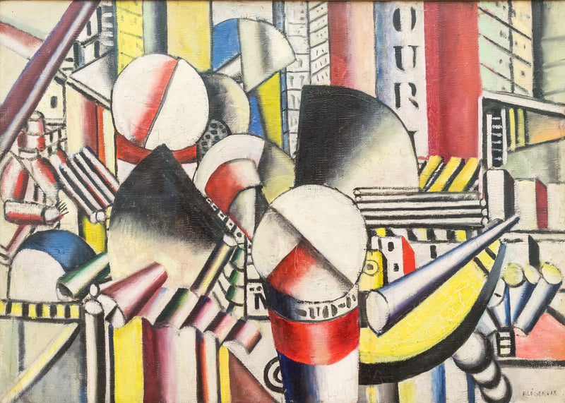 Le remorqueur rose - Fernand Léger