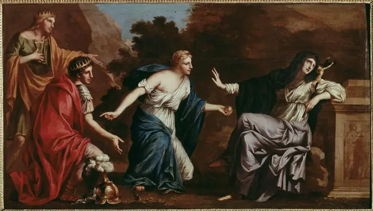 The Renoncement of Louise de la Vallière - Jean Nocret