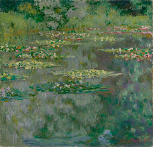 The Water Lilies Pond - Claude Monet