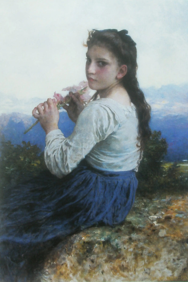The Gladiolus - Bouguereau