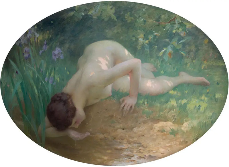 The Bather - Charles Amable Lenoir