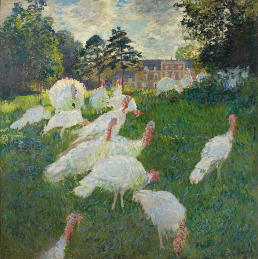 🎨 The Turkeys – Claude Monet (1877)