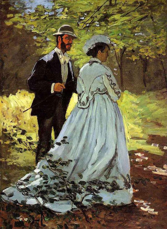 🚶‍♀️ The Walkers – Claude Monet (circa 1870)