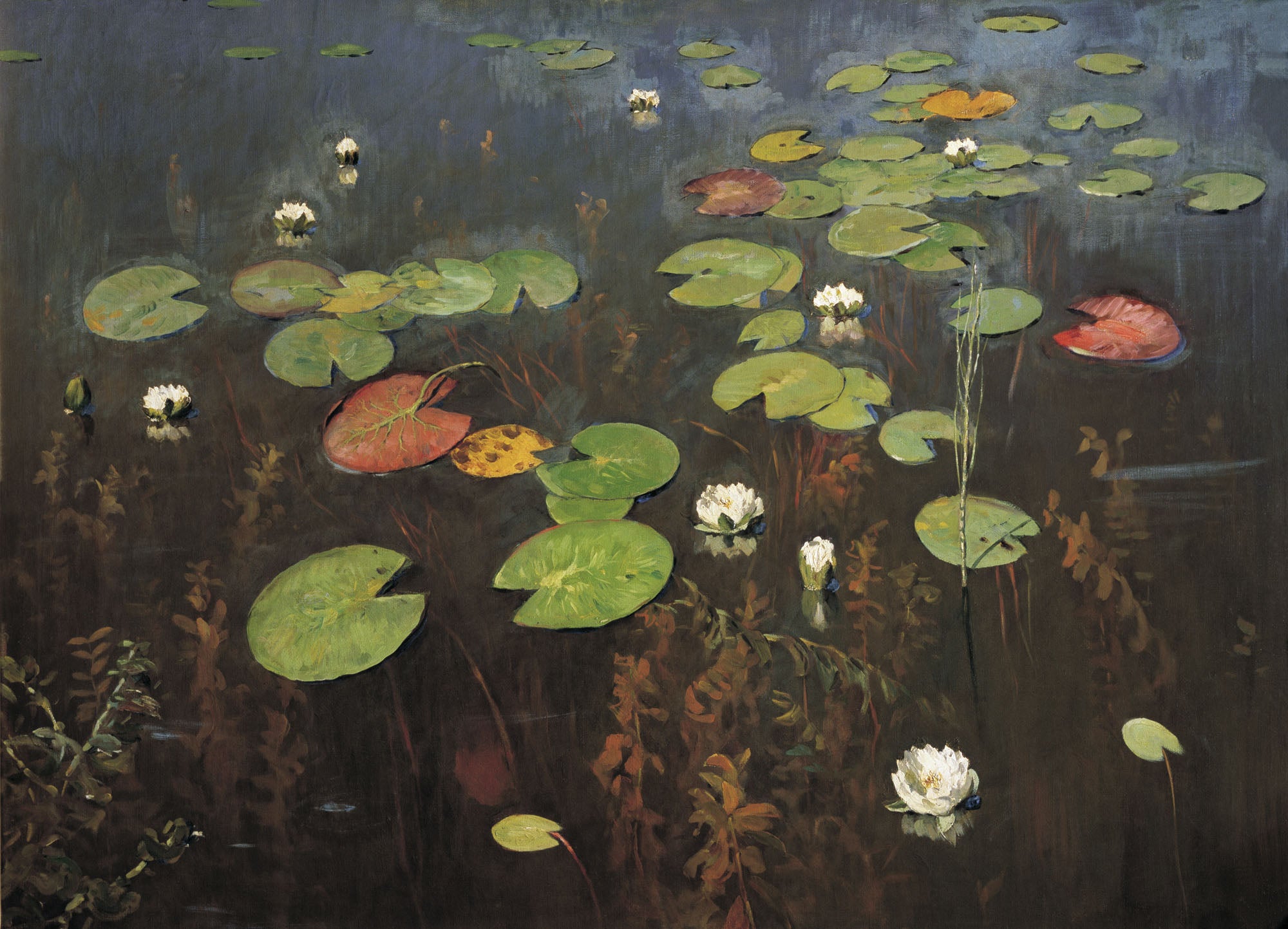 Water lilies - Isaac Levitan