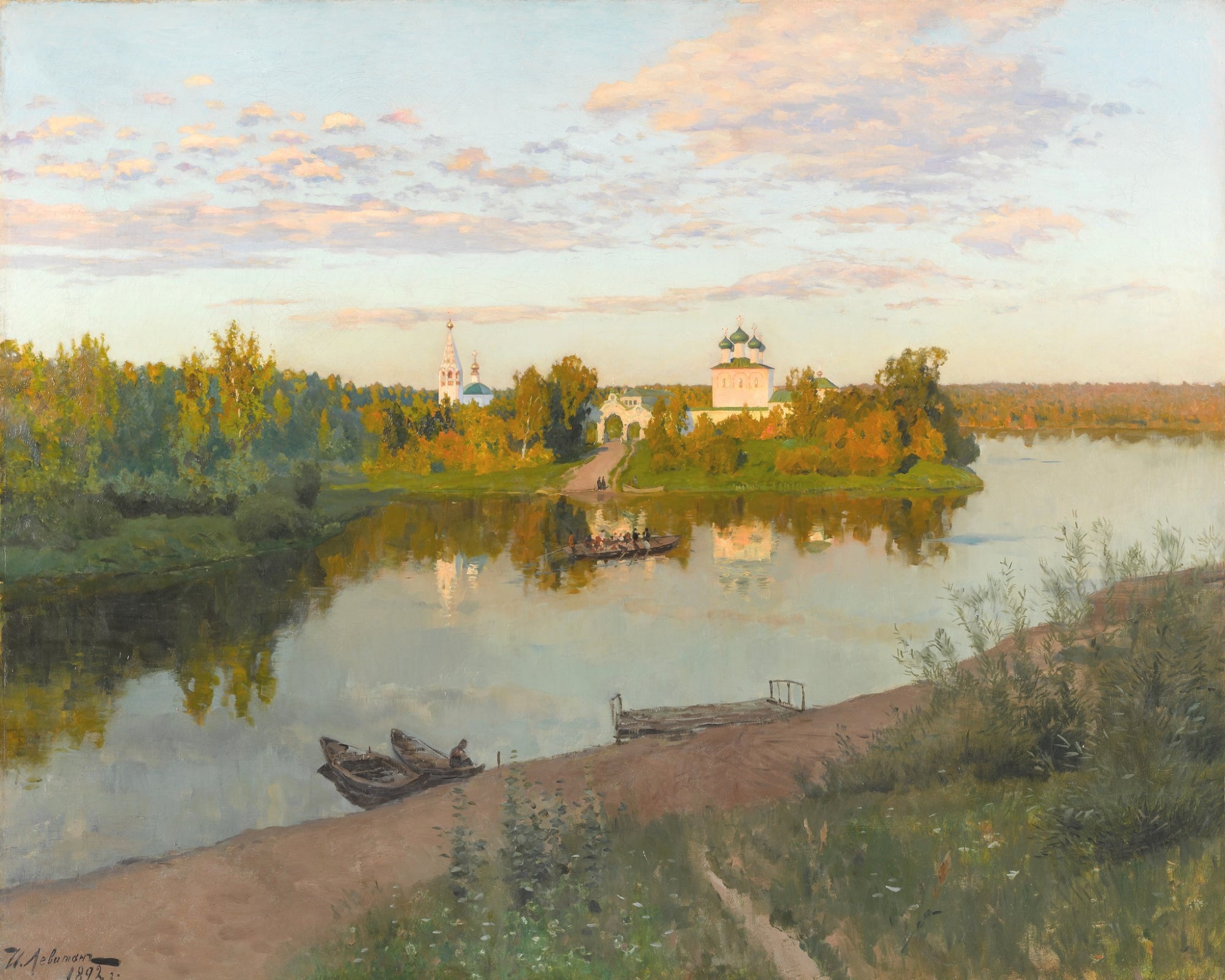 Evening Call - Isaac Levitan