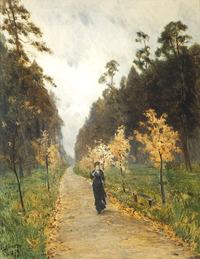 Autumn day. Sokolniki - Isaac Levitan