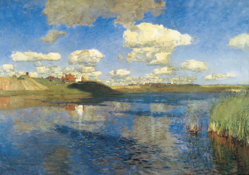 The lake. The Rus' - Isaac Levitan