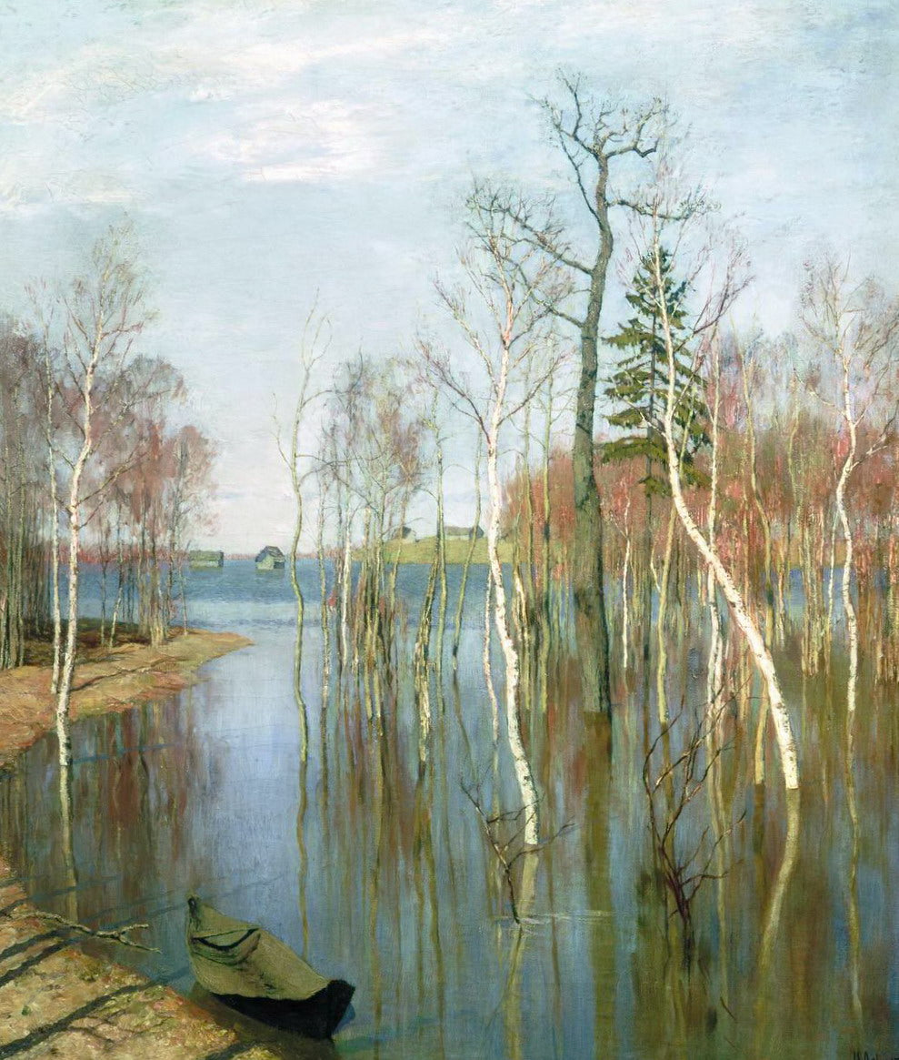 Spring. Grand Waters - Isaac Levitan