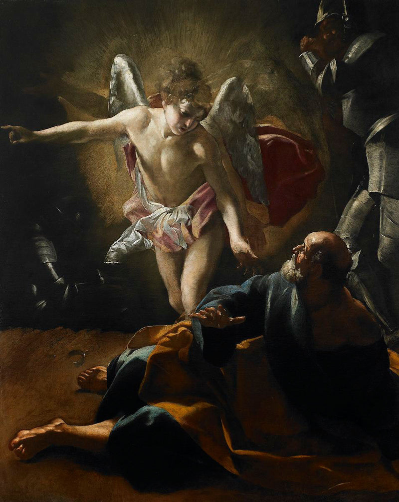 The Liberation of Saint Peter - Giovanni Lanfranco