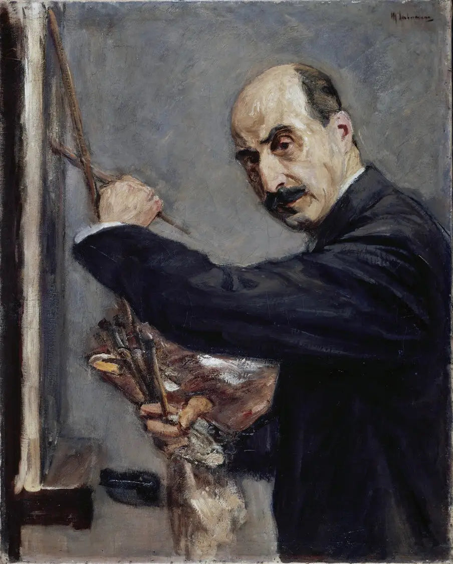 Autoportrait - Max Liebermann - Alpha Reproduction
