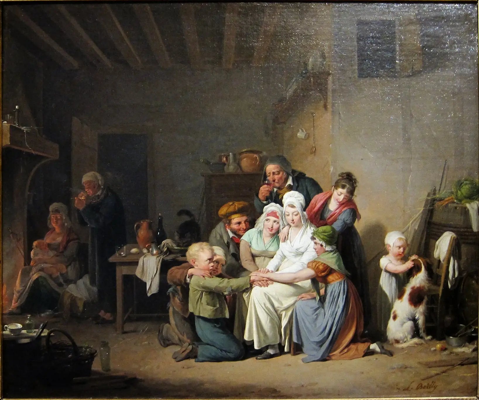 Mon pied de boeuf - Louis-Léopold Boilly - Alpha Reproduction