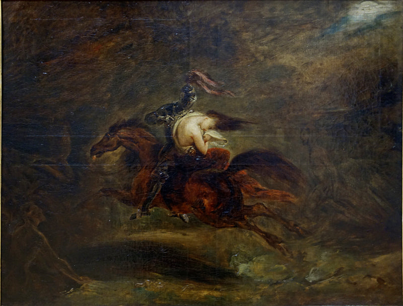 The Dead Go Fast (from a ballad by Bürger) - Ary Scheffer
