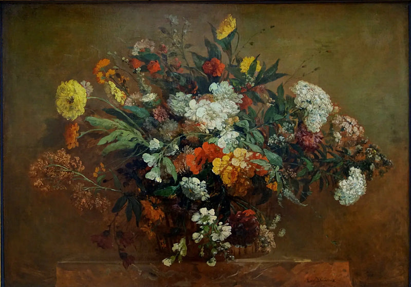 Country Bouquet - Eugène Delacroix