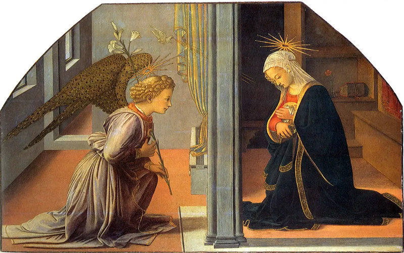 The Annunciation - Fra Filippo Lippi