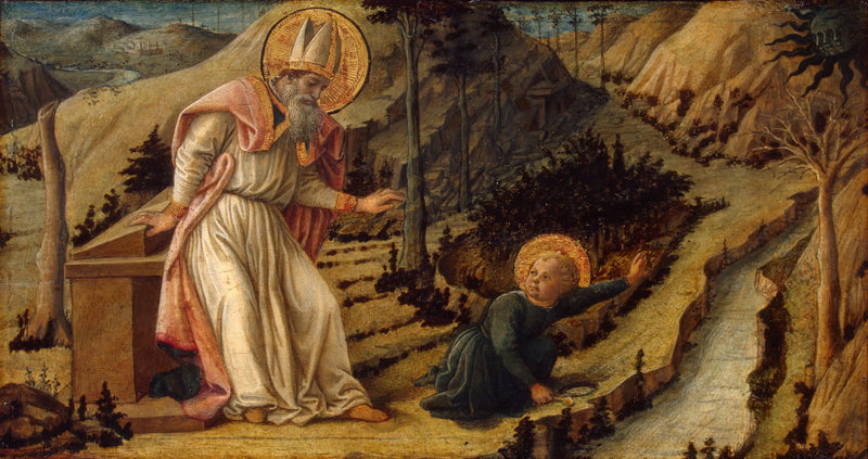 The Vision of Saint Augustine - Fra Filippo Lippi