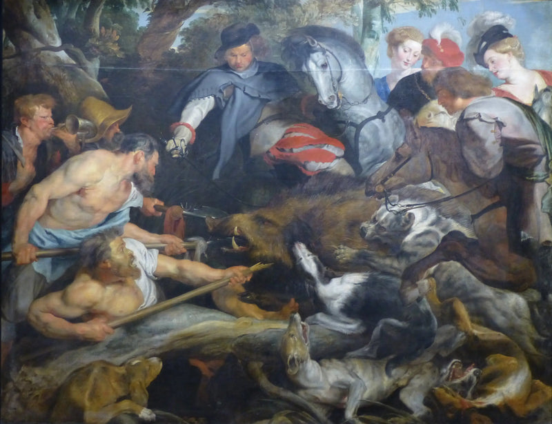 The Wild Boar Hunt - Peter Paul Rubens