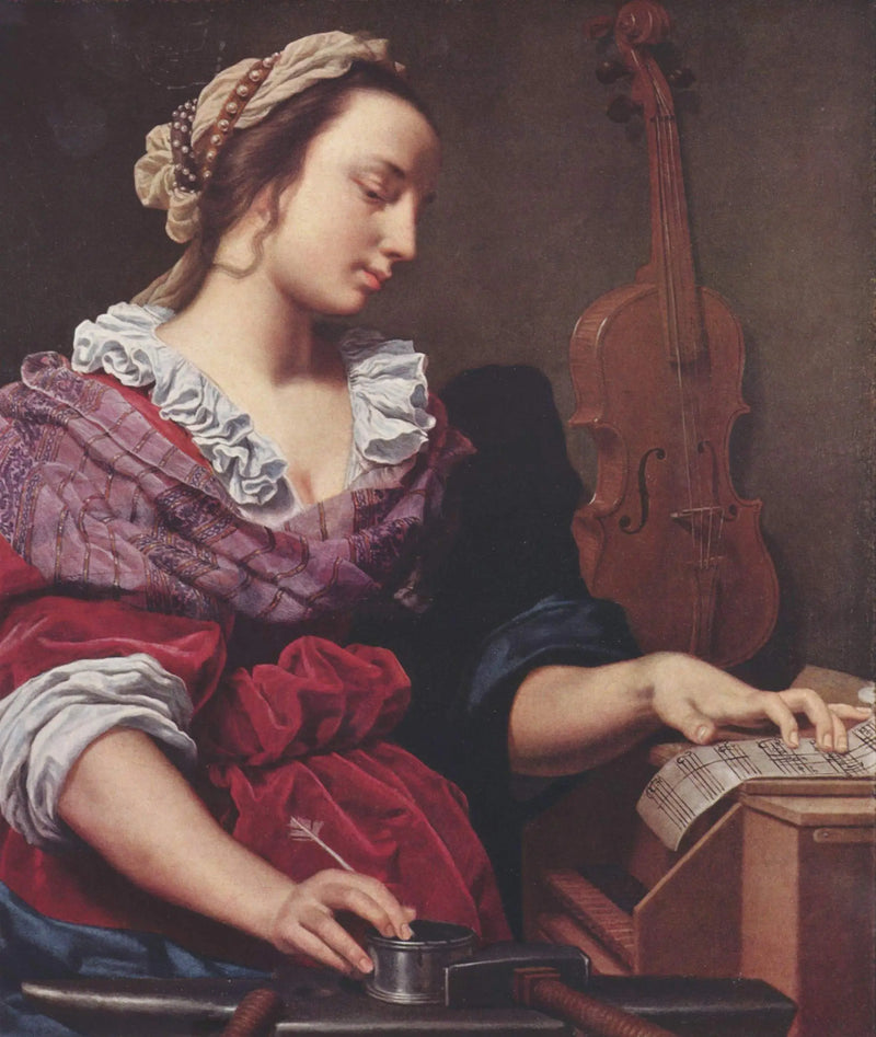 Allegory of Music - Lorenzo Lippi