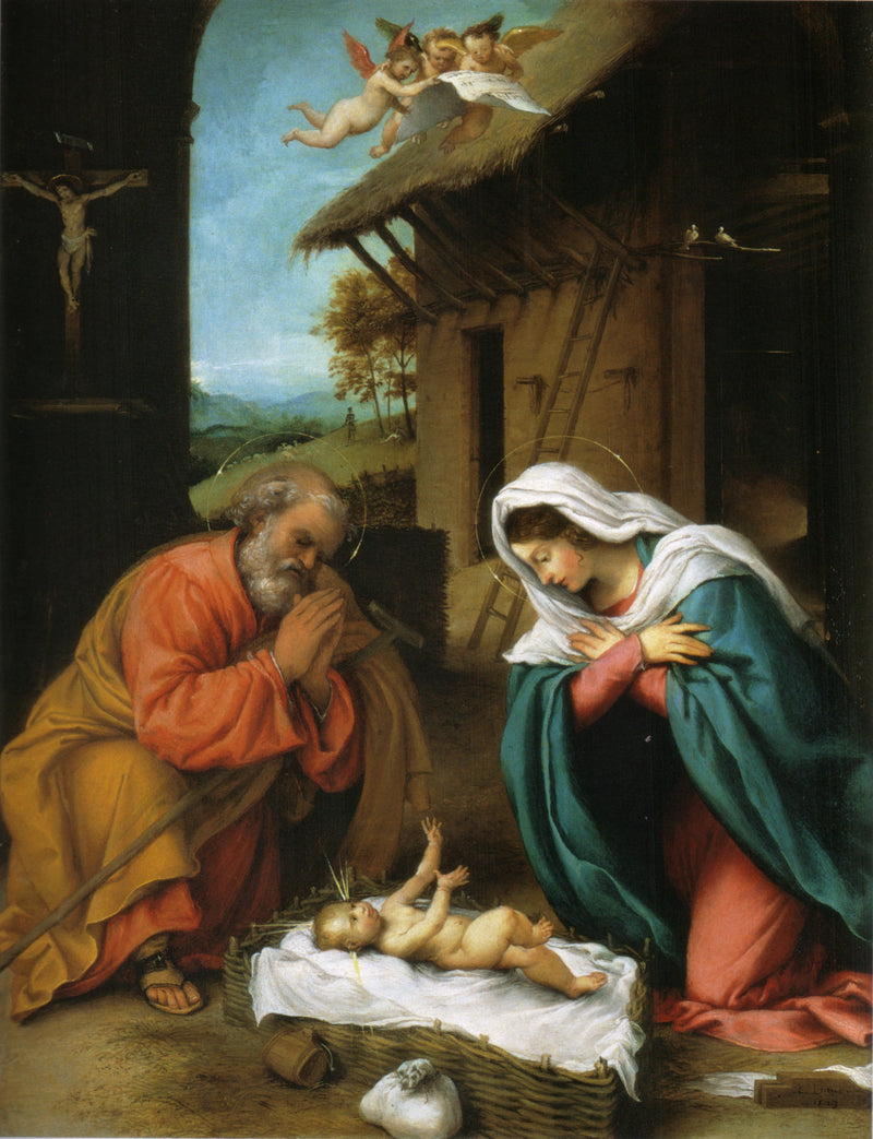 Nativity - Lorenzo Lotto