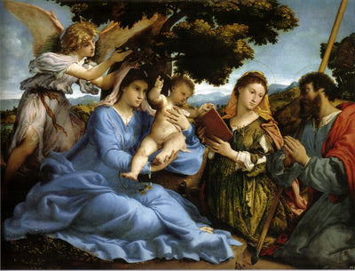 Vierge à l’Enfant - Lorenzo Lotto - Alpha Reproduction