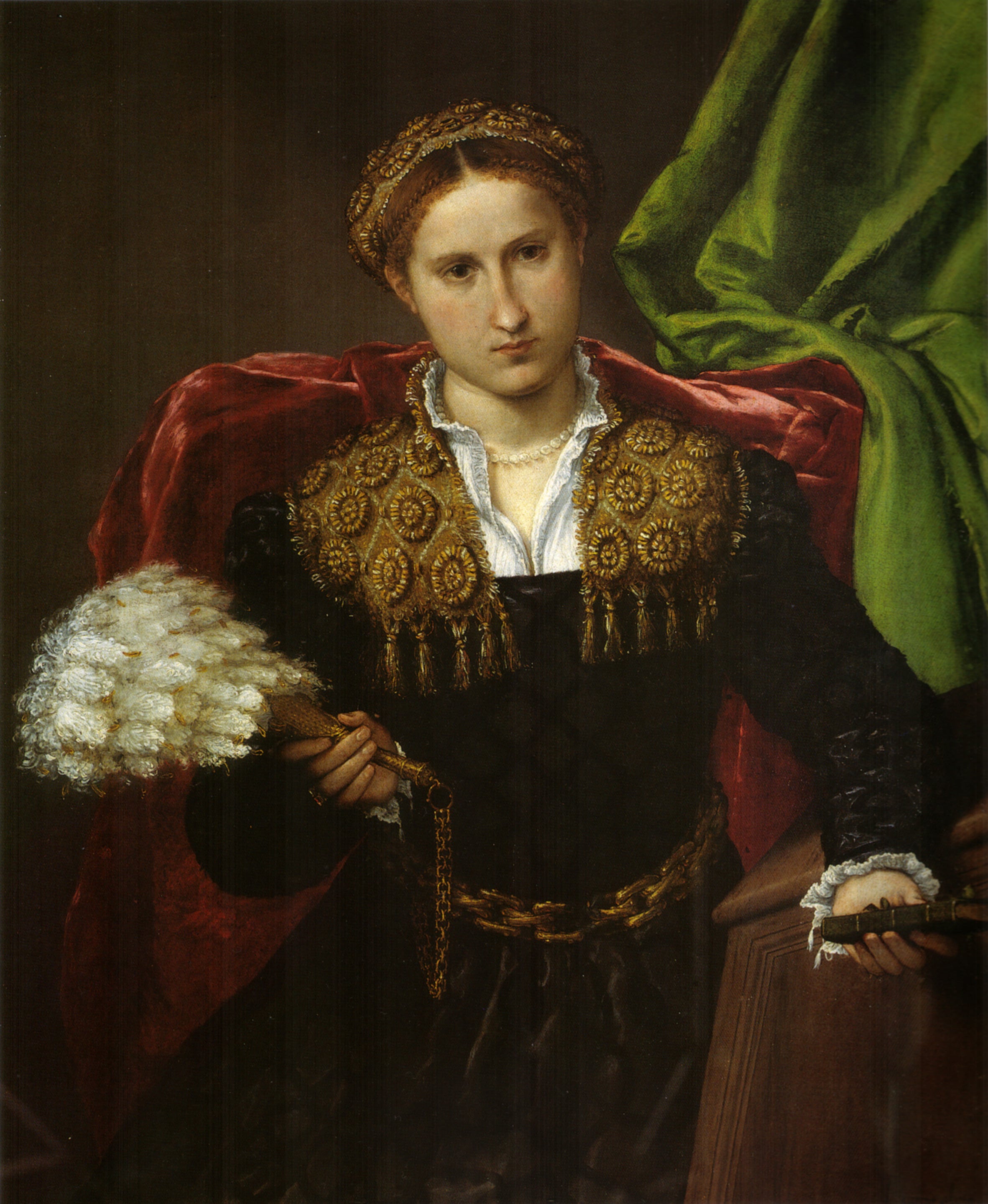 Portrait de Laura da Pola - Lorenzo Lotto - Alpha Reproduction