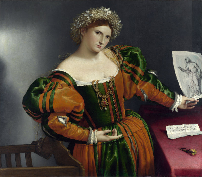Portrait of a woman - Lorenzo Lotto