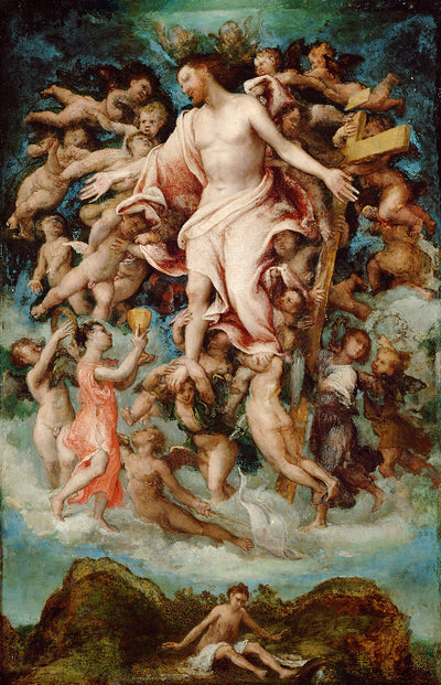 Le Christ donnant son sang - Lorenzo Lotto - Alpha Reproduction