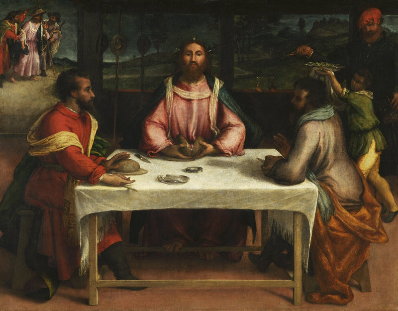 The Last Supper of Emmaus - Lorenzo Lotto