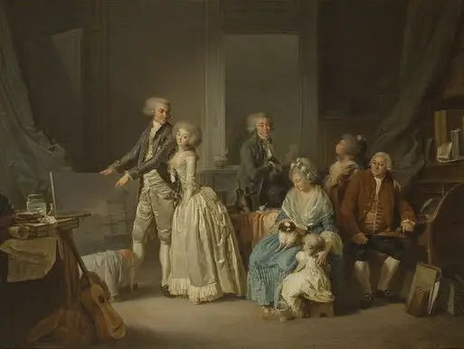 The Gohin Family - Louis-Léopold Boilly